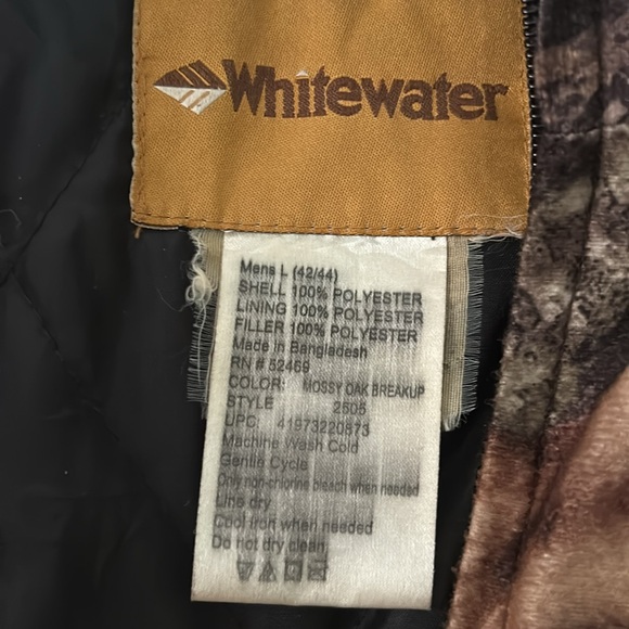 Men’s Whitewater camouflage jacket - Picture 2 of 4